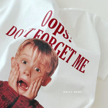 Load image into Gallery viewer, DAILYBEBE KIDS HOME ALONE TEE**PREORDER