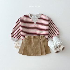 DAILYBEBE KIDS STRIPE SWEAT**PREORDER