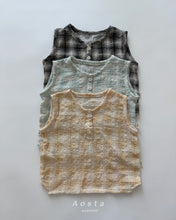 Load image into Gallery viewer, AOSTA KIDS BB CHECK BLOUSE*PREORDER