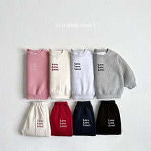 Load image into Gallery viewer, VIVID KIDS LOVE LOVE  SWEAT SET*PREORDER