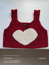 Load image into Gallery viewer, AOSTA KIDS KNIT O VEST*PREORDER