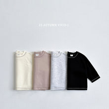 Load image into Gallery viewer, VIVID KIDS LINE ROUND TEE*PREORDER
