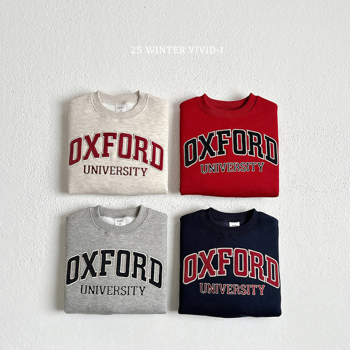 VIVID KIDS OXFORD SWEAT SHIRT*PREORDER