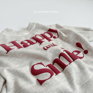 VIVID KIDS HAPPY SMILE SWEATER*PREORDER
