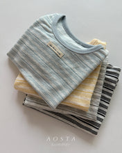 Load image into Gallery viewer, AOSTA KIDS STRIPE SHIRT *PREORDER