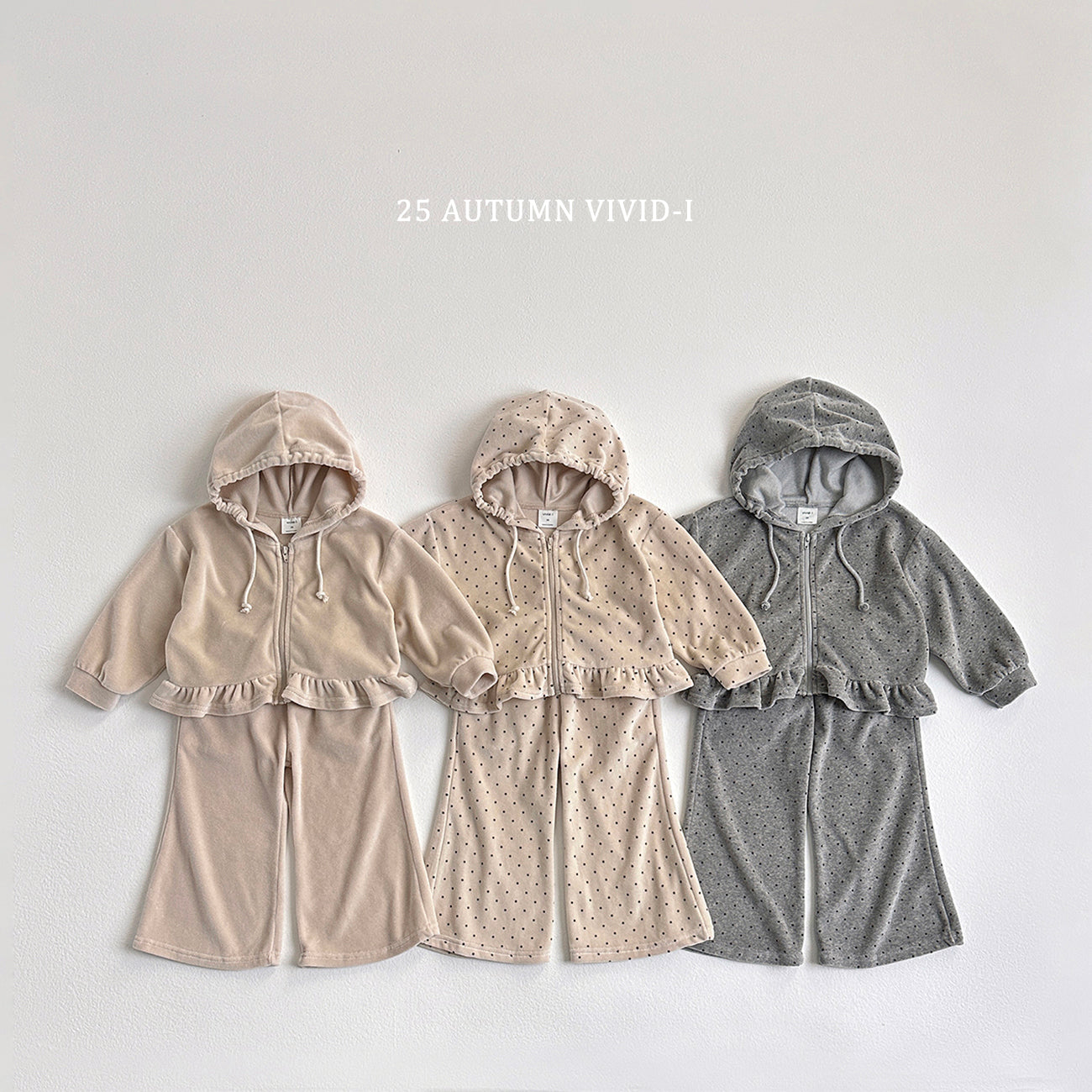 VIVID KIDS VELOUR TOP BOTTOM SET*PREORDER (Copy)