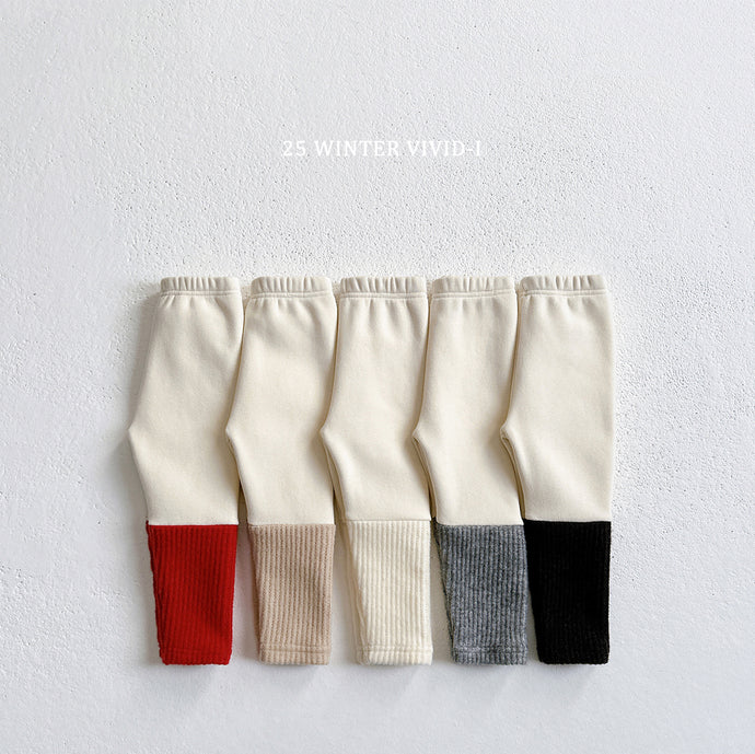 VIVID KIDS COLOR BLOCK LEGGINGS*PREORDER