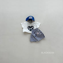 將圖片載入到圖庫檢視器中，BLACKBEAN KIDS LOVE TEE * 預購