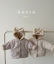 Load image into Gallery viewer, AOSTA KIDS Ribbon Hooded Jacket**Preorder