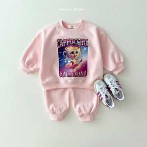 DAILYBEBE KIDS CUPPINO TOP BOTTOM SET**PREORDER
