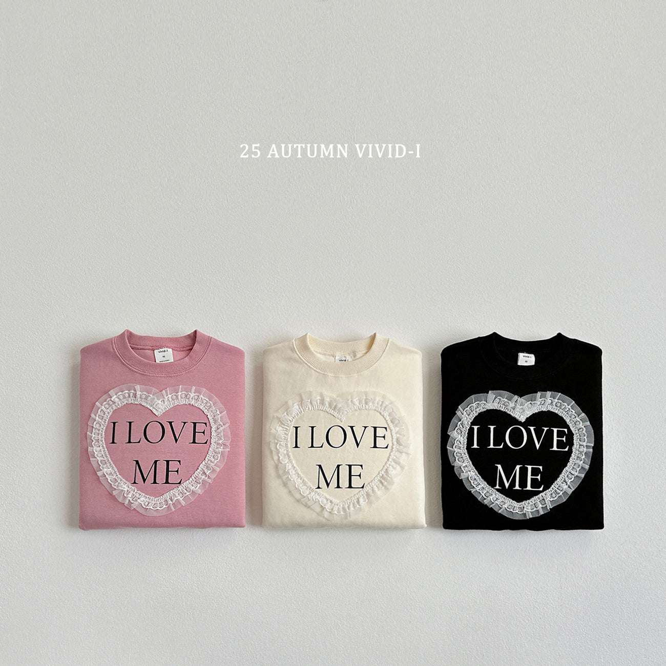 VIVID KIDS I LOVE ME SWEATER*PREORDER