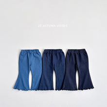 Load image into Gallery viewer, VIVID KIDS BLUE DENIM BOOTSCUT PANTS*PREORDER