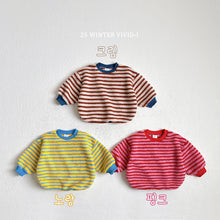 Load image into Gallery viewer, VIVID KIDS KID STRIPE PUFF SWEAT*PREORDER