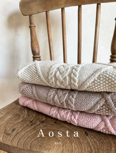 AOSTA MOM Knitted Vest*Preorder