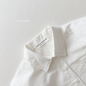 DAILYBEBE KIDS WHITE SHIRT**PREORDER