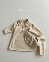 將圖片加載到圖庫查看器中， AOSTA 兒童 Pk 領連身裙*預購
