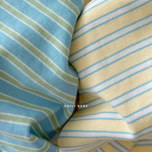 Load image into Gallery viewer, DAILYBEBE KIDS COLLAR STRIPE SHIRT**PREORDER