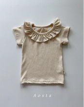 Load image into Gallery viewer, AOSTA KIDS ANGEL COLLAR TEE*PREORDER