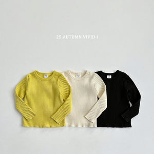 VIVID KIDS RIBBED LONG SLEEVES*PREORDER