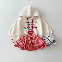 Load image into Gallery viewer, DAILYBEBE KIDS LOVES HOODIE**PREORDER