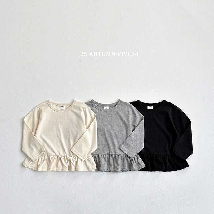VIVID KIDS FRILL TEE*PREORDER