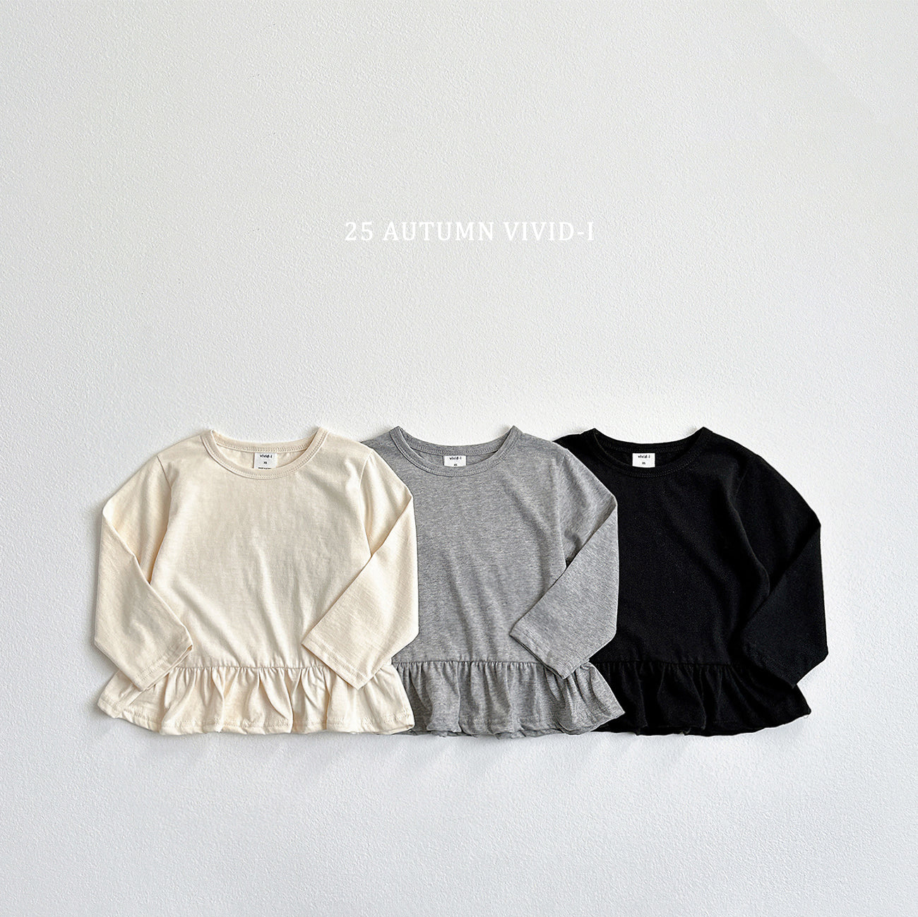 VIVID KIDS FRILL TEE*PREORDER