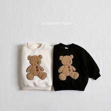 Load image into Gallery viewer, VIVID KIDS TEDDY BEAR KNIT SWEAT SHIRT*PREORDER