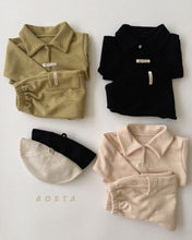 Load image into Gallery viewer, AOSTA FALL MUL MUL COLLAR TEE **PREORDER