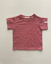 Load image into Gallery viewer, AOSTA KIDS SIGNATURE STRIPE SHIRT *PREORDER
