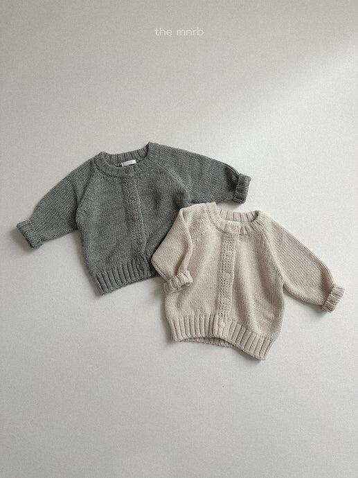 MINIROBE KIDS ROBE BALLOON CARDIGAN*Preorder