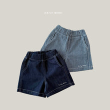 Load image into Gallery viewer, DAILYBEBE KIDS DENIM SHORTS**PREORDER