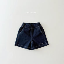 Load image into Gallery viewer, DAILYBEBE KIDS DENIM SHORTS**PREORDER