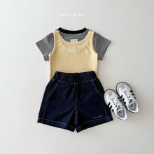 Load image into Gallery viewer, DAILYBEBE KIDS DENIM SHORTS**PREORDER