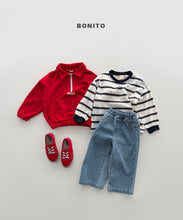 Load image into Gallery viewer, BONITO KIDS COLLAR ZIP UP JACKET*PREORDER
