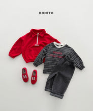 Load image into Gallery viewer, BONITO KIDS COLLAR ZIP UP JACKET*PREORDER