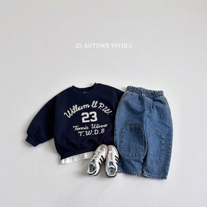 VIVID KIDS PADDED DENIM JEANS*PREORDER