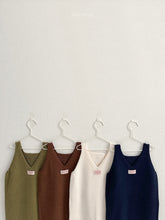 Load image into Gallery viewer, MINIROBE KIDS TEDDY KNIT OVERALL**Preorder