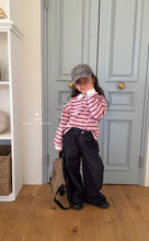 Load image into Gallery viewer, COMMA KIDS STRIPE COLLAR SHIRT*Preorder