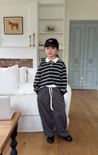 Load image into Gallery viewer, COMMA KIDS STRIPE COLLAR SHIRT*Preorder