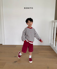 Load image into Gallery viewer, BONITO KIDS FEELING STRIPE SWEAT*PREORDER