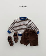 Load image into Gallery viewer, BONITO KIDS FEELING STRIPE SWEAT*PREORDER