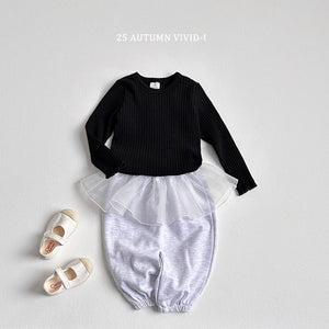 VIVID KIDS RIBBED LONG SLEEVES*PREORDER