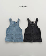 Load image into Gallery viewer, BONITO KIDS DENIM DRESS*PREORDER