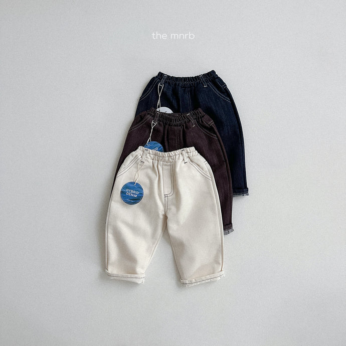 MINIROBE KIDS HYBRIB DENIM PANTS *Preorde