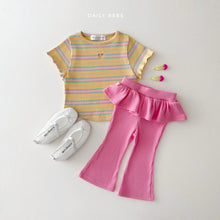 Load image into Gallery viewer, DAILYBEBE KIDS RIBBED LEGGINGS PANTS**PREORDER