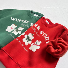 Load image into Gallery viewer, VIVID KIDS WINTER STORY SWEAT SHIRT*PREORDER