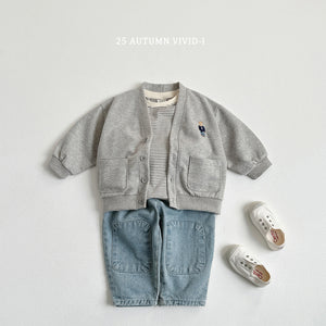 VIVID KIDS BEAR CARDIGAN*PREORDER