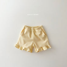 Load image into Gallery viewer, DAILYBEBE KIDS FRILL SHORTS**PREORDER