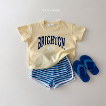 Load image into Gallery viewer, DAILYBEBE KIDS STRIPE TERRY SHORTS**PREORDER