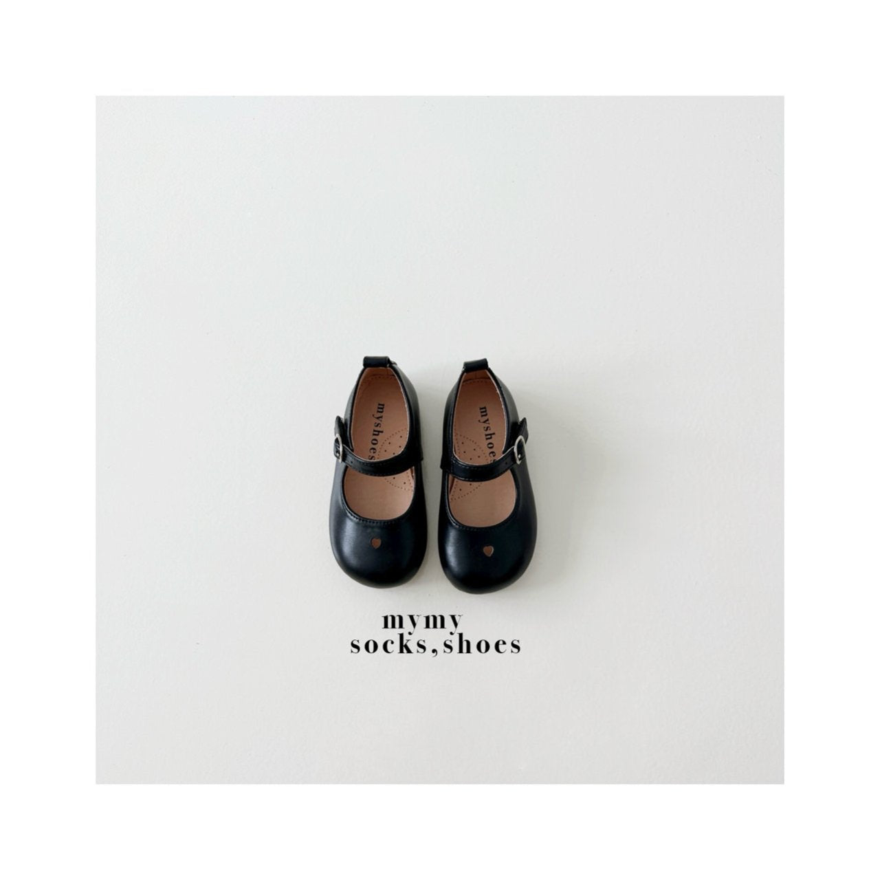 KIDS PREFALL MINI HEART LEATHER SHOES**PREORDER